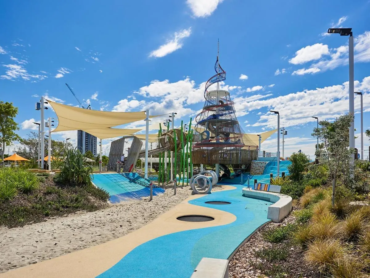Comfort Two Bedroom Next To Water Park In Southport Appartement Gold Coast
