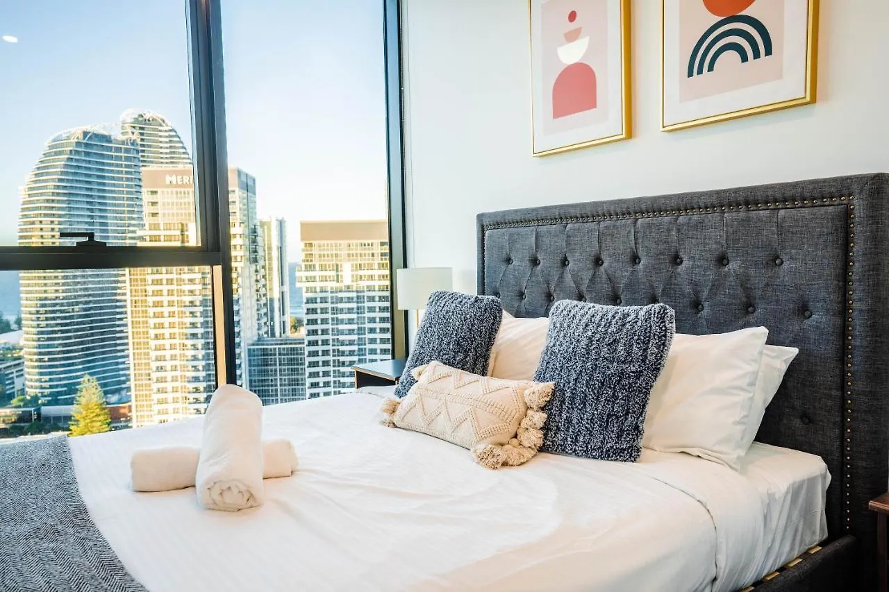 2 Bedroom Luxurious Family Next To Pacific Fair - Broadbeach Gc22 غولد كوست