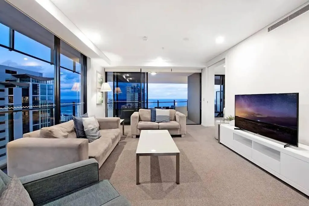 24th Floor Luxury, The Wave Broadbeach Апартаменты