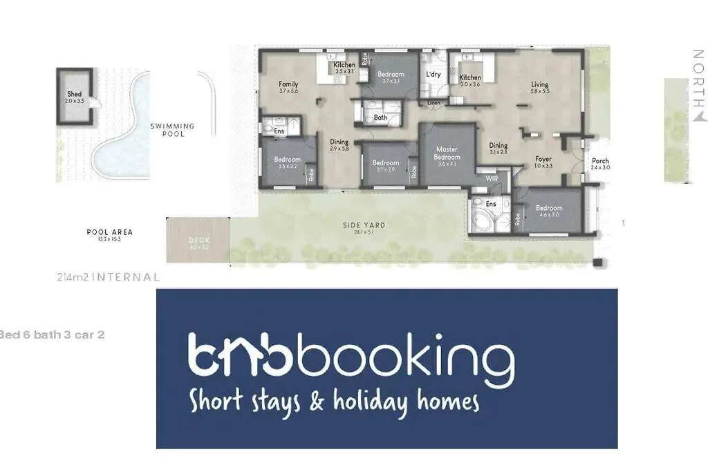 Southport Oasis 6br Pool Central
