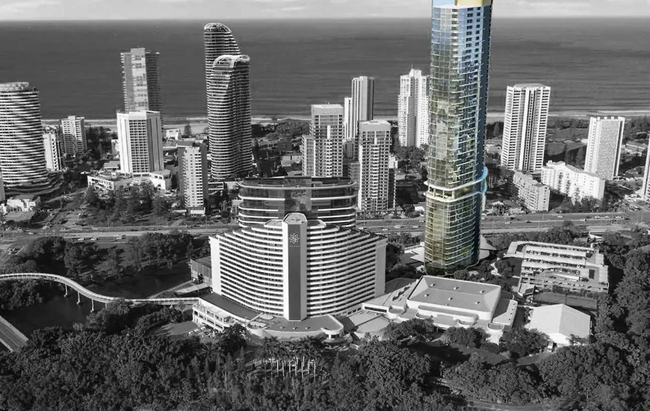 Lägenhet River And Ocean View Luxury 2bd Amazing Location Guldkusten