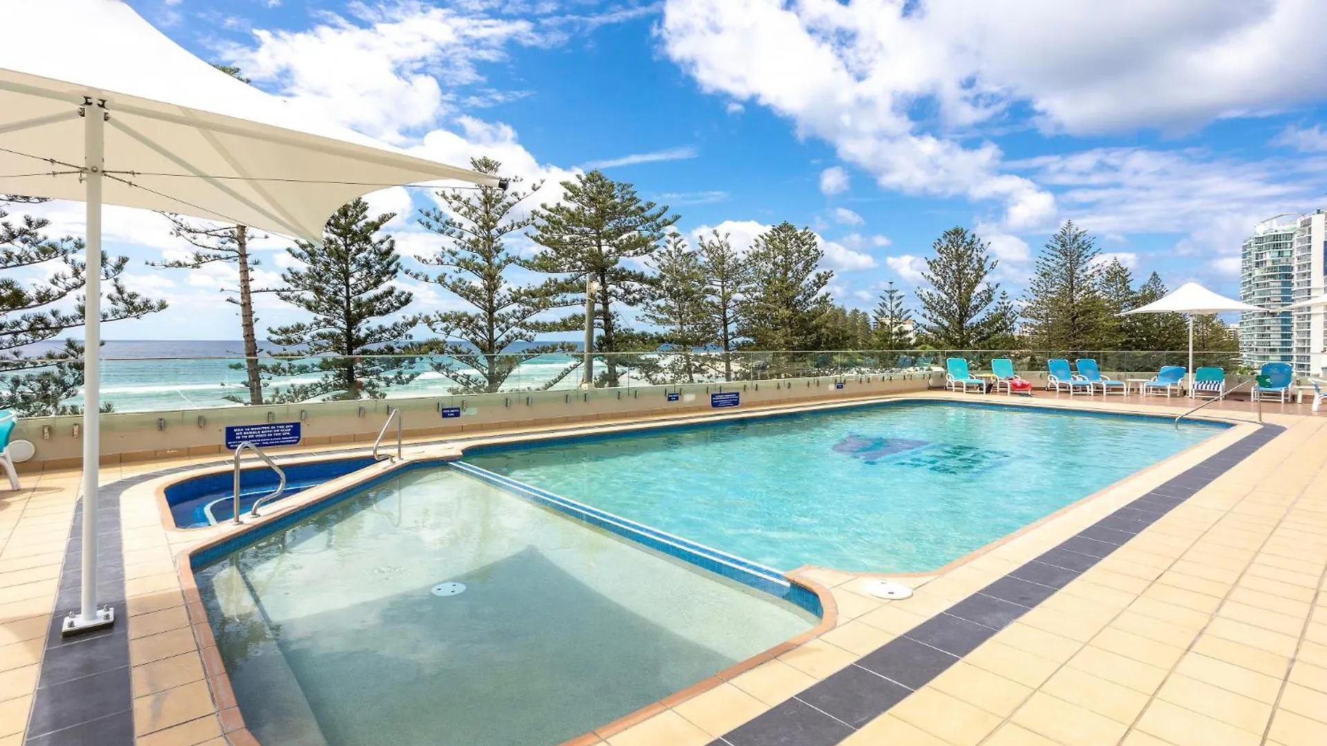דירה Beachfront 2-bed With Pool, Bbq & Tennis Court *