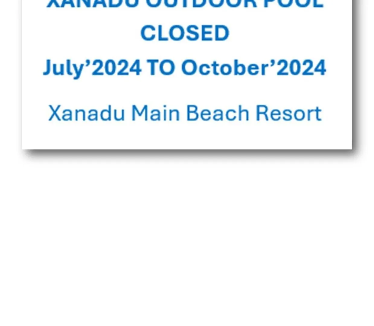 Xanadu 4*