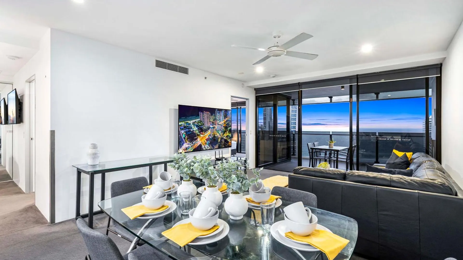 Ocean Views! - One Bedroom With - From Level 9 - Circle On Cavill - Self Contained & Privately Managed - Wow *
