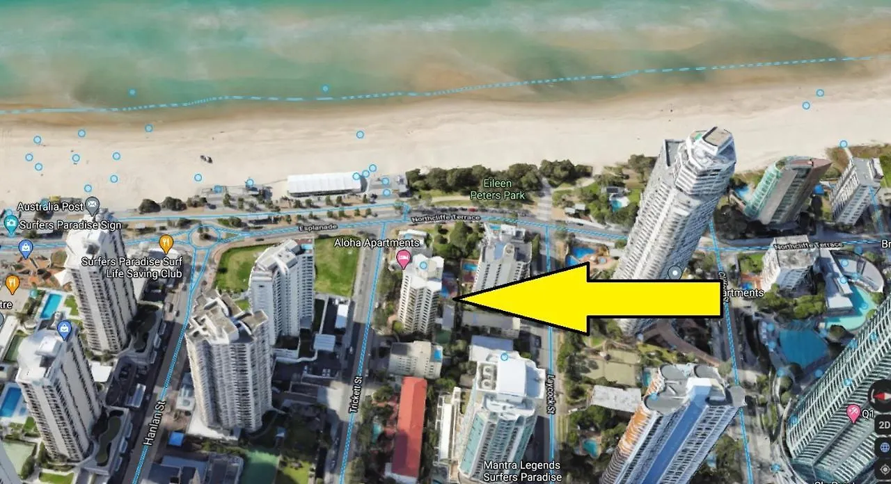 Aloha Surfers Paradise! Apartamento Gold Coast