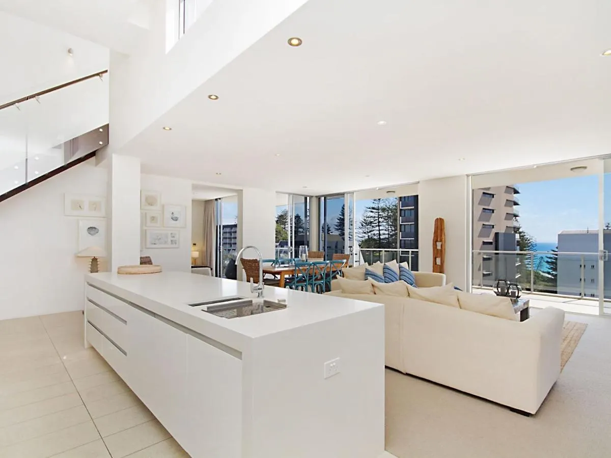 Apartment Eden Unit 1001 - Luxury 3 Bedroom Penthouse Close To The Beach In Rainbow Bay Coolangatta *