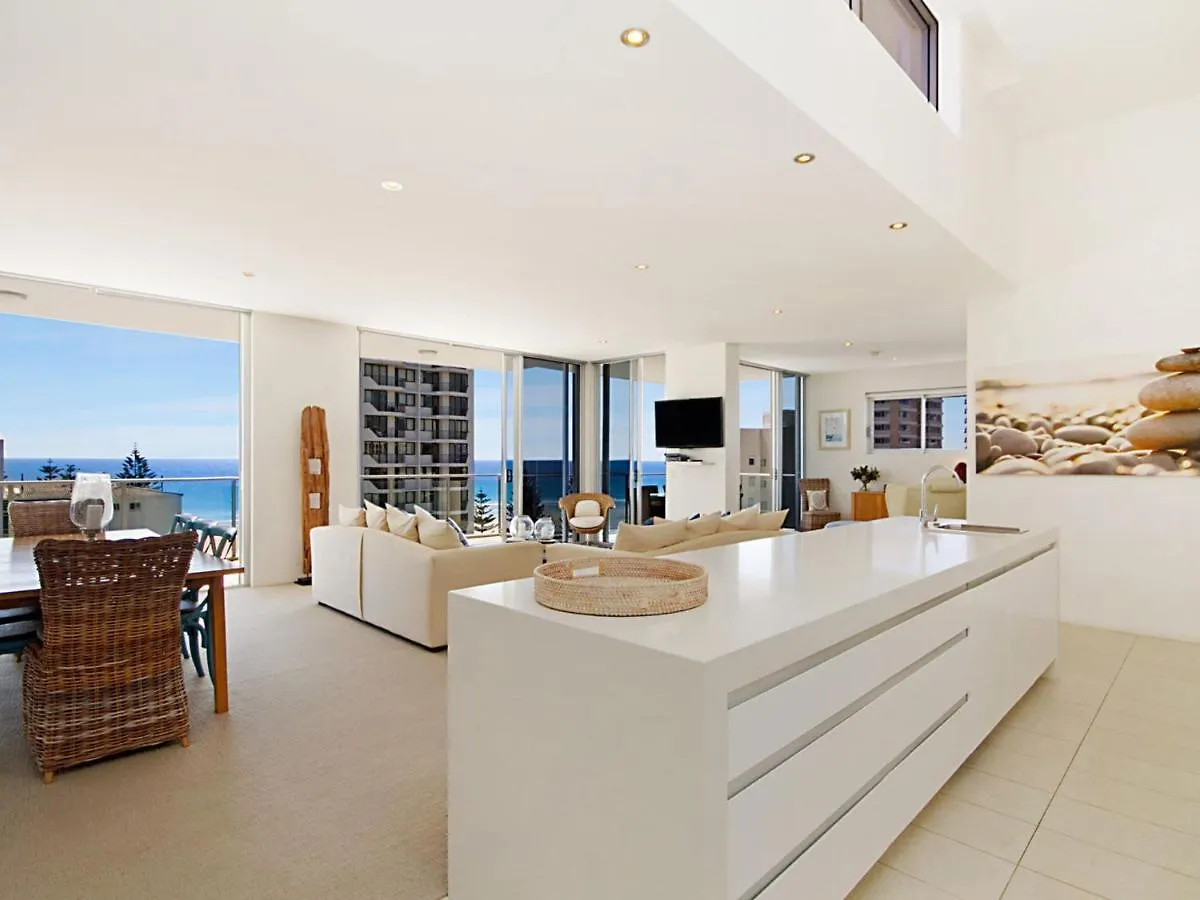 Eden Unit 1001 - Luxury 3 Bedroom Penthouse Close To The Beach In Rainbow Bay Coolangatta Apartment *