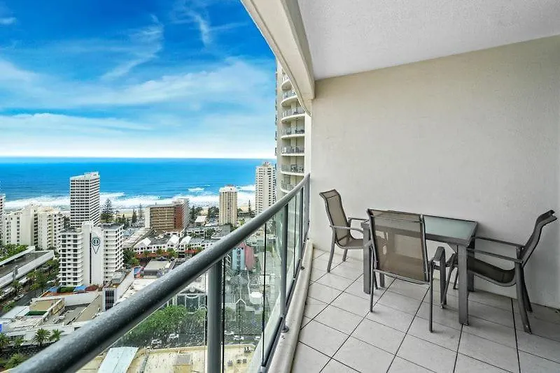 Ocean View On 26th Floor Surfers Paradise Apartment