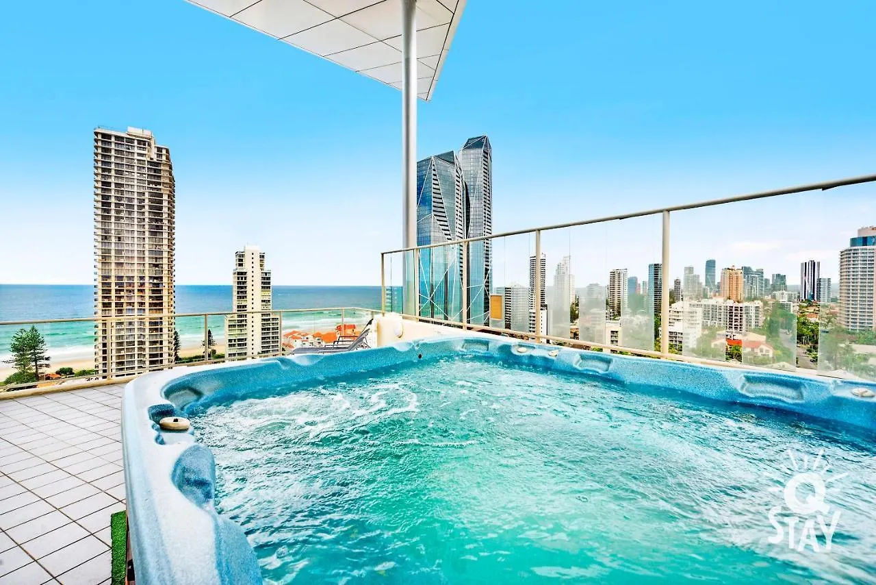 Executive Penthouse With Rooftop - Amazing! - Wings Surfers Paradise 아파트 골드코스트