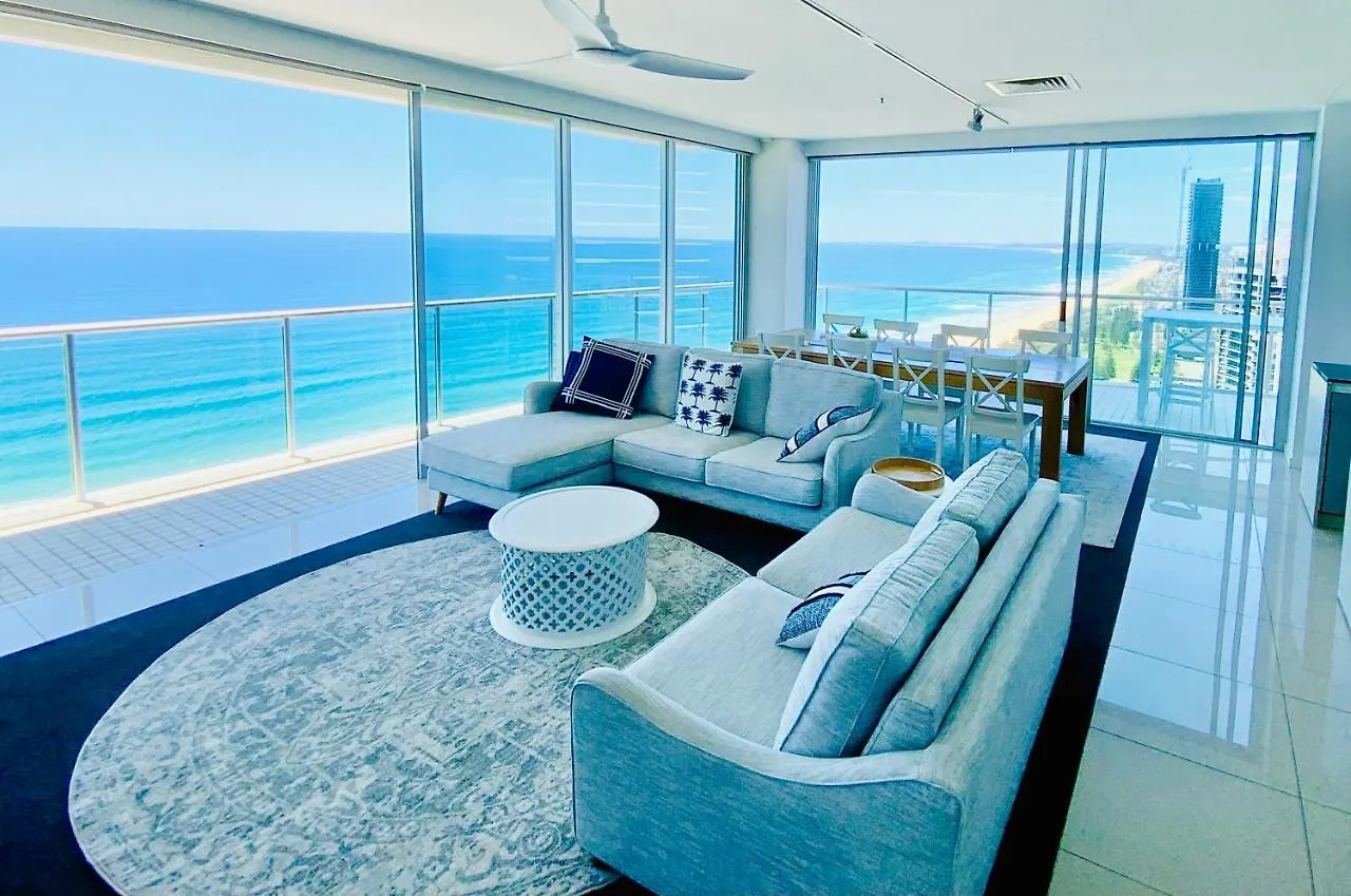 Air On Broadbeach Beachfront 2level Stunning With 180 Degree Views Apartmán Gold Coast