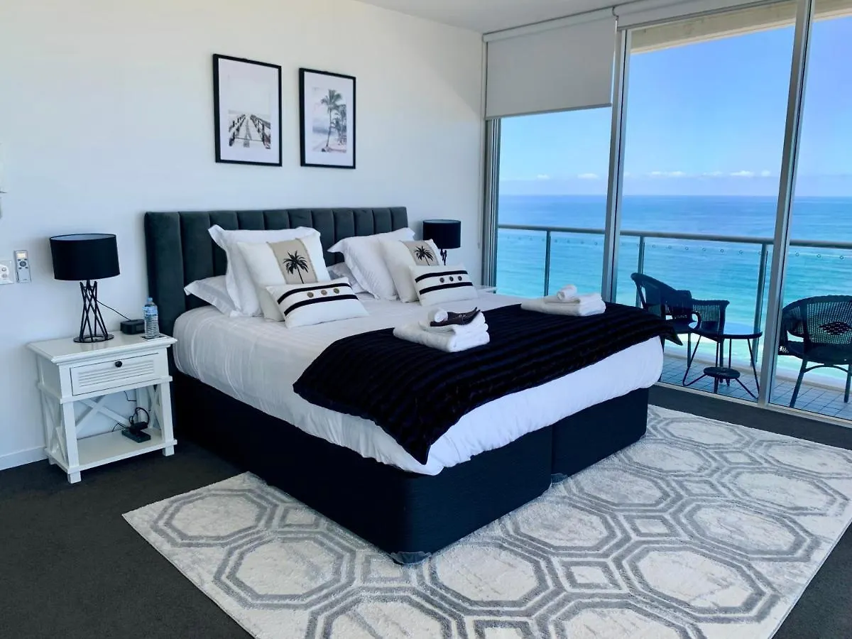 Air On Broadbeach Beachfront 2level Stunning With 180 Degree Views Apartmán *