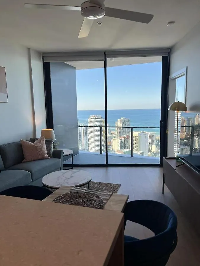2 Bedroom Luxurious Family On 40th Floor With Amazing Ocean Coastline Broadbeach Gc40 Apartment *