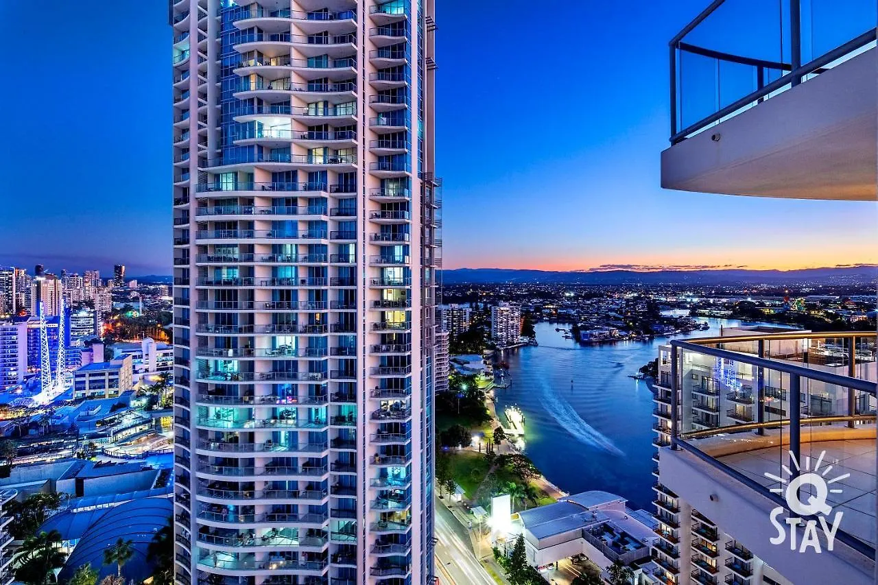 2 Bedroom Ocean View At Chevron Reniassance Lejlighed Gold Coast