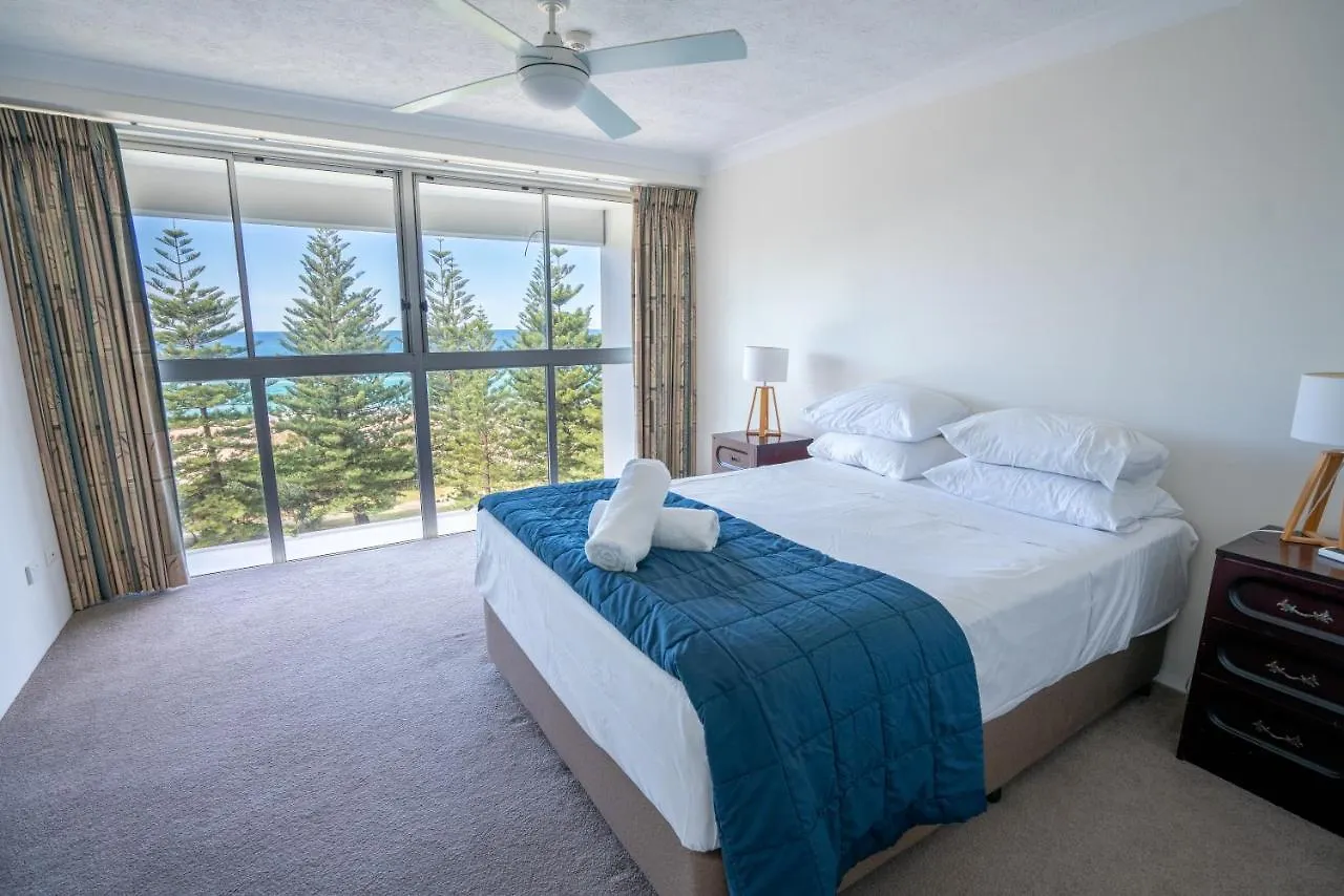 Lägenhetshotell Cashelmara Beachfront Guldkusten