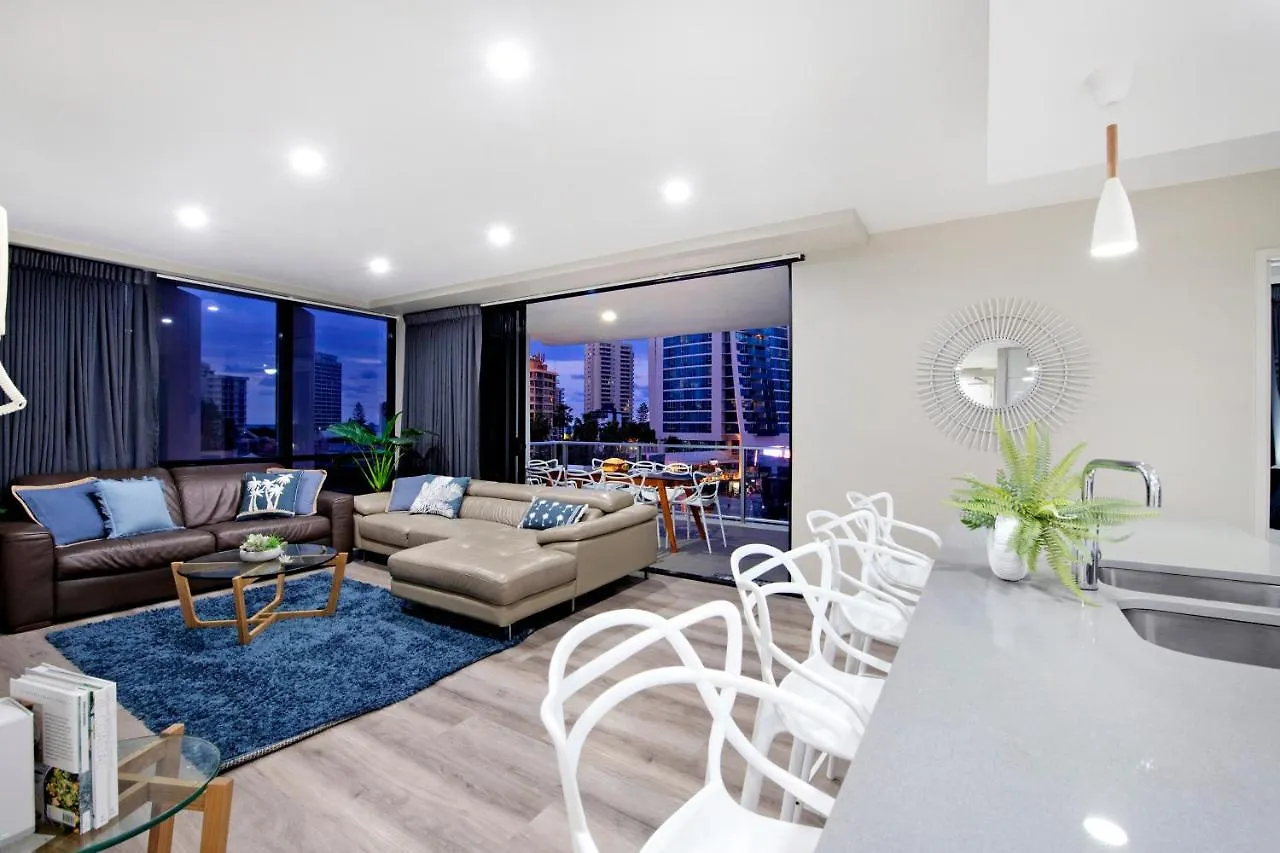 아파트 Circle On Cavill Surfers Paradise- 3 Bedroom 골드코스트