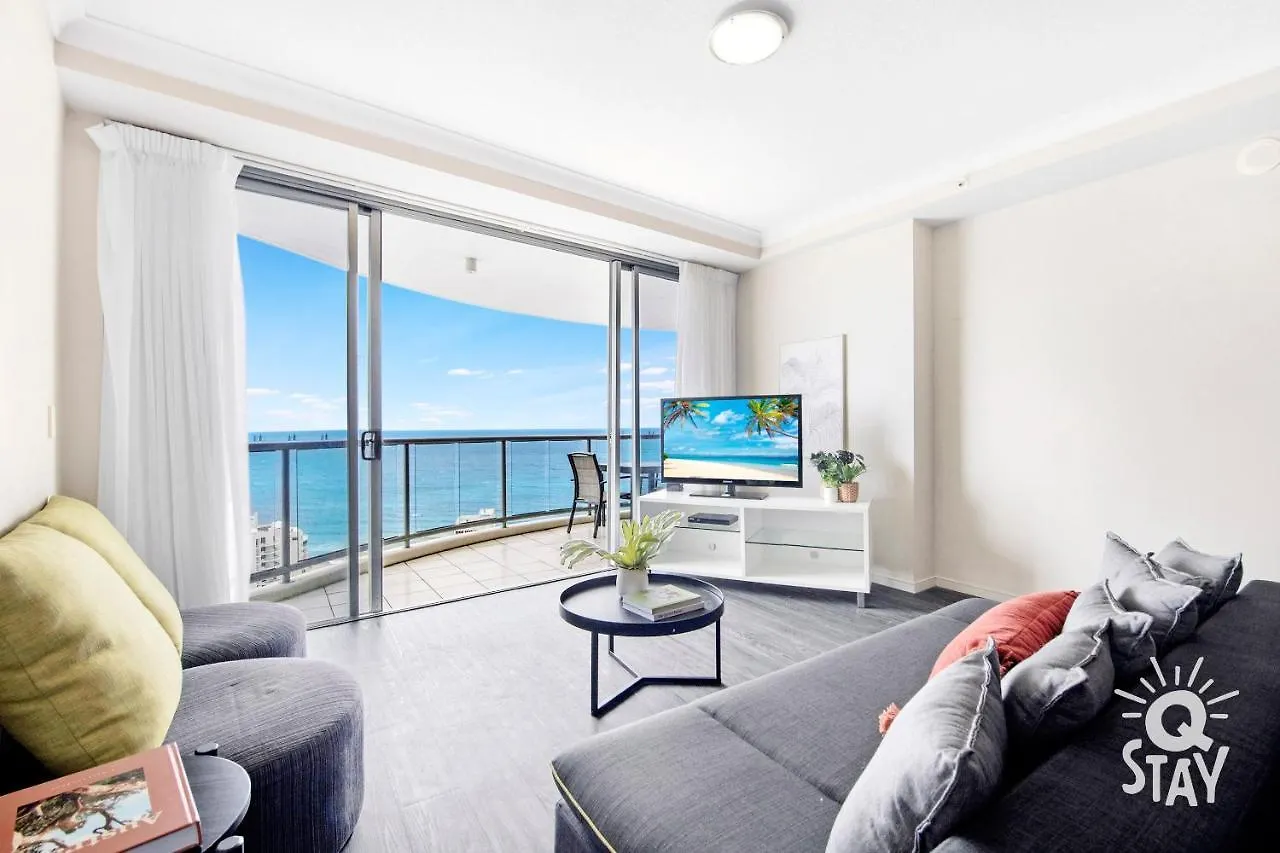 Apartment 2 Bedroom 1 Bathroom - Centre Of Surfers Paradise, Chevron Renaissance *