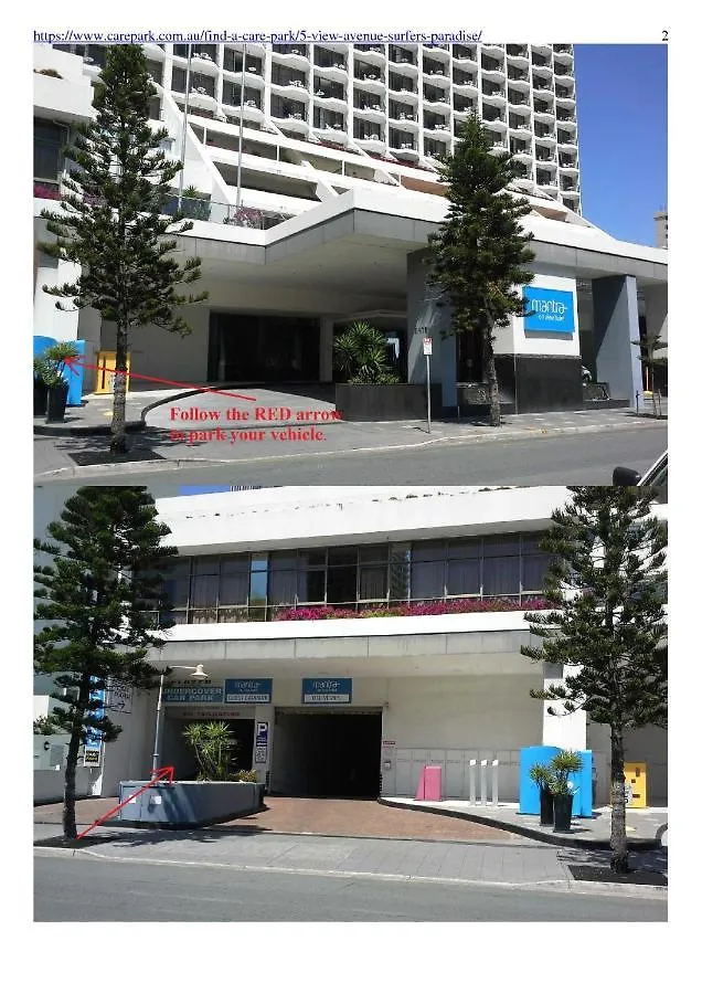 Surfers Ocean View Sleeps 4, Free Wifi, Washing Machine, Large Fridge