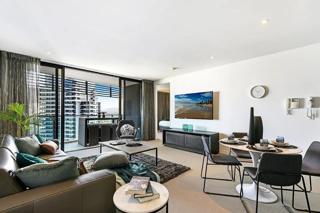 Daire Oracle Broadbeach Wonderful Modern 2 Bed 1 Bath - Coasthm