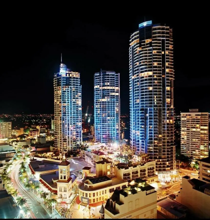 Bellagio@chevron, Luxe, 2 Bedroom In The Heart Of Surfers Paradise! Apartmán *