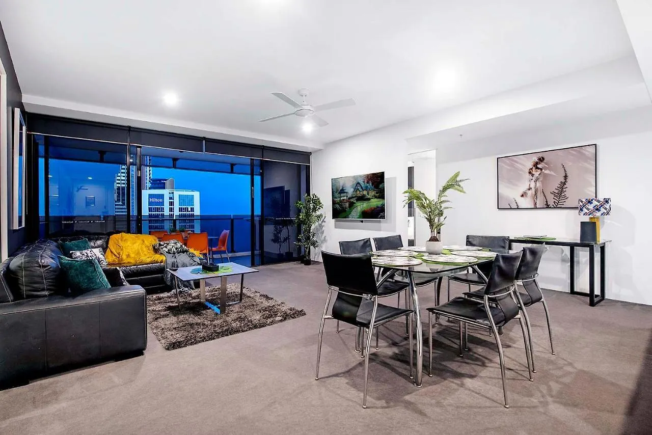 公寓 Level 57 Ocean View - Circle On Cavill - Self Contained, Privately Managed 黄金海岸