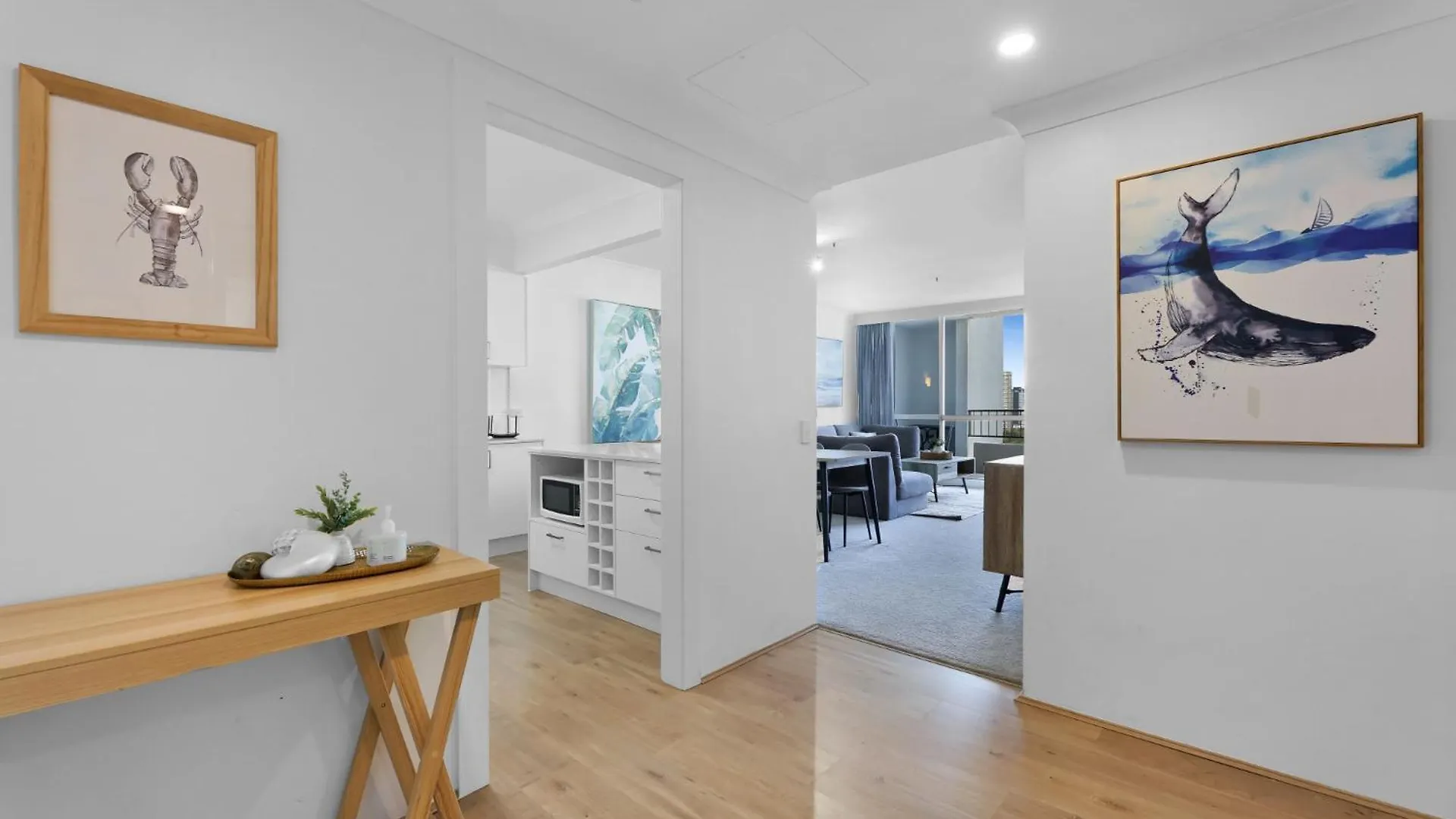 Ocean View 2-bed With Pool, Tennis Court & Bbq Gold Coast