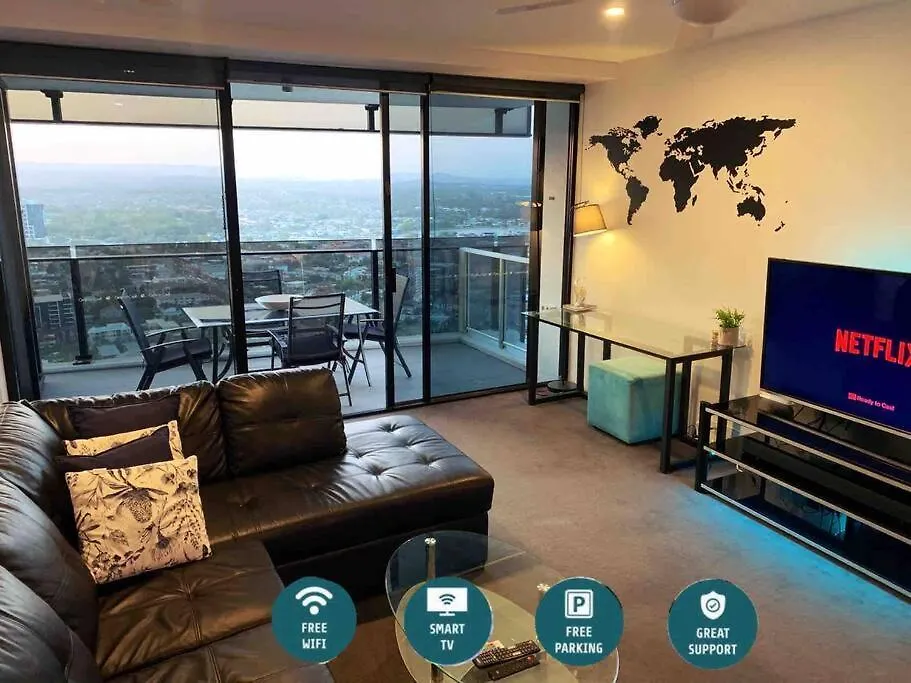 Circle On Cavil - Large Beach/mountain View Apartment Gold Coast