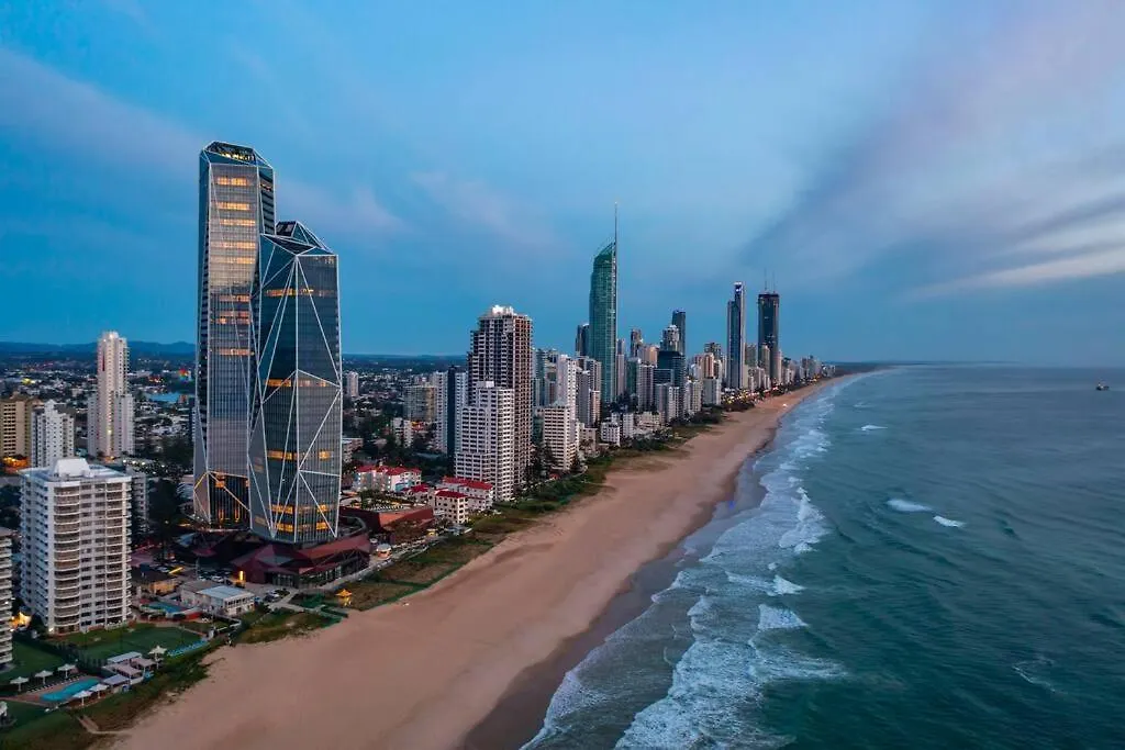 Apartamento Beachfront Luxe 2bedroom With Sunset River Views Gold Coast