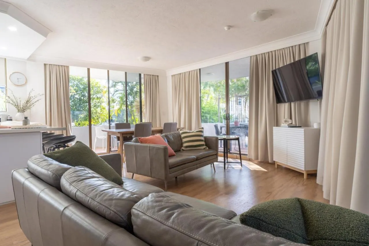 Getaway On Surf - Ground Floor - Family Friendly 100m From The Gold Coast