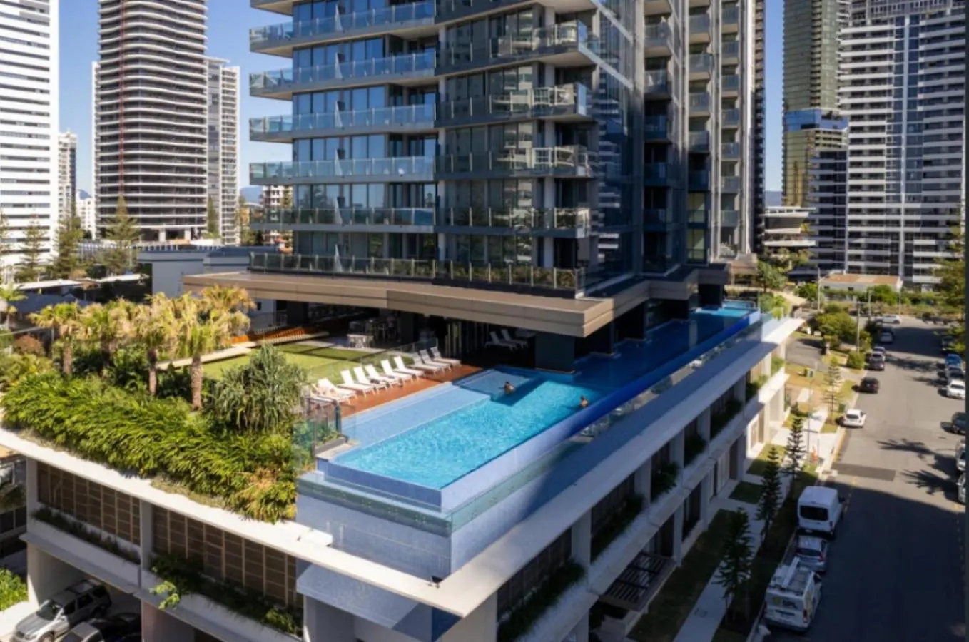 Signature Luxury 12 Floor 2br Parking Ocean Views Apartment Gold Coast