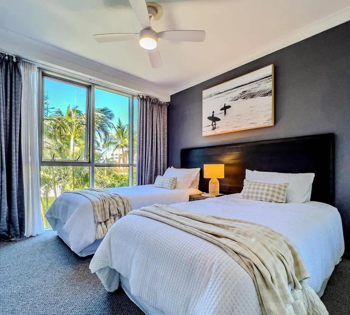 Nautical Chevron Escape Apartment