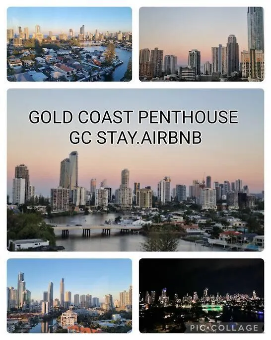Surfers Paradise Penthouse & Rooftop Plunge Pool Gold Coast