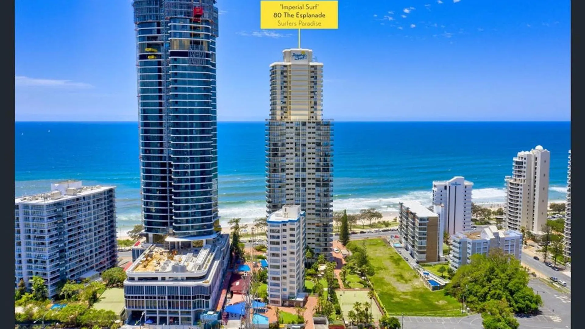 Beachfront Bliss 2br 2bath Ocean Views - Surfers Apartment *
