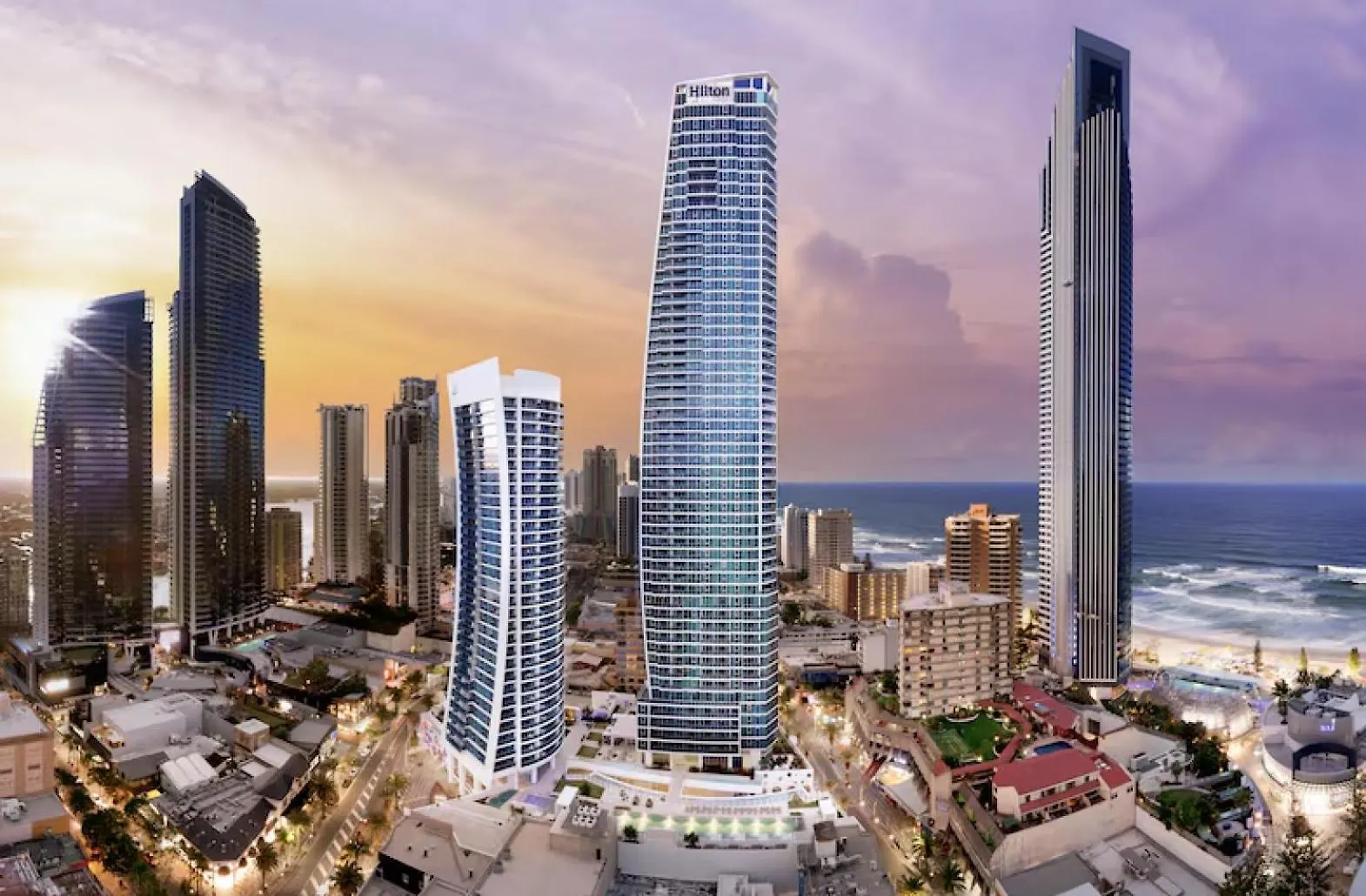 Mountain View Sleeps 6 Surfers Paradise 2 Bed 2 Bath Circle On Cav & Hilton Surfers Daire