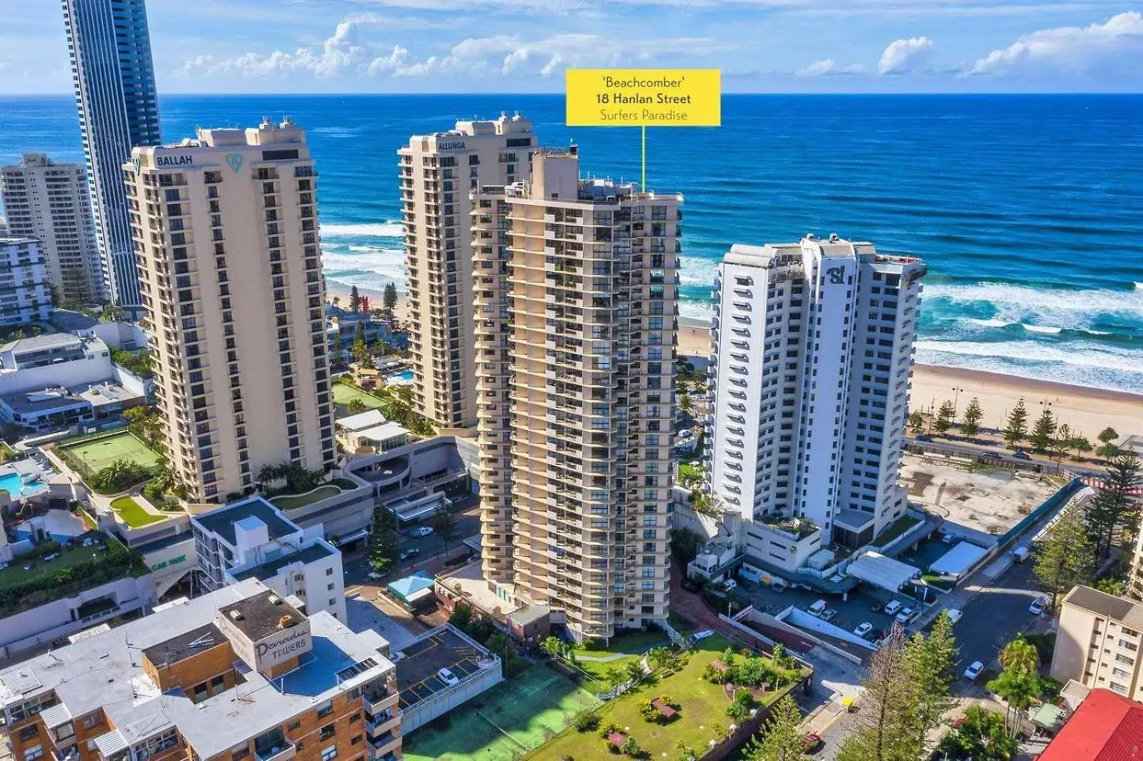 Beachside In The Heart Of Surfers Paradise - Free Parking Apartment