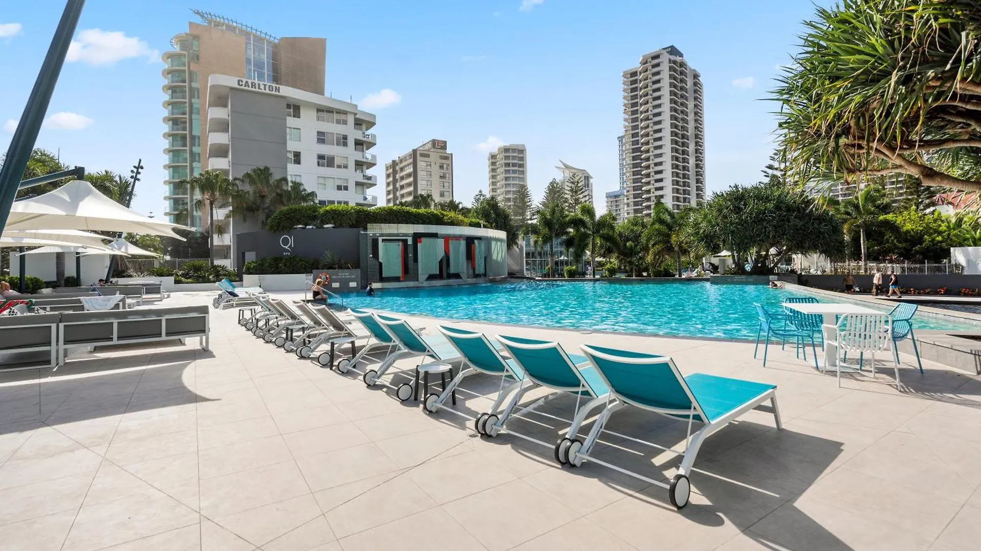 Apartmán Qtower 2Br Apt Pool & Gym, 6 Guests, Beach Walk