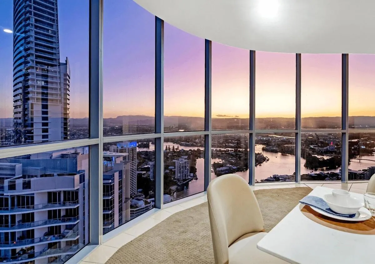 Level 45 Luxury Sub-penthouse In Towers Of Chevron Apartment Gold Coast