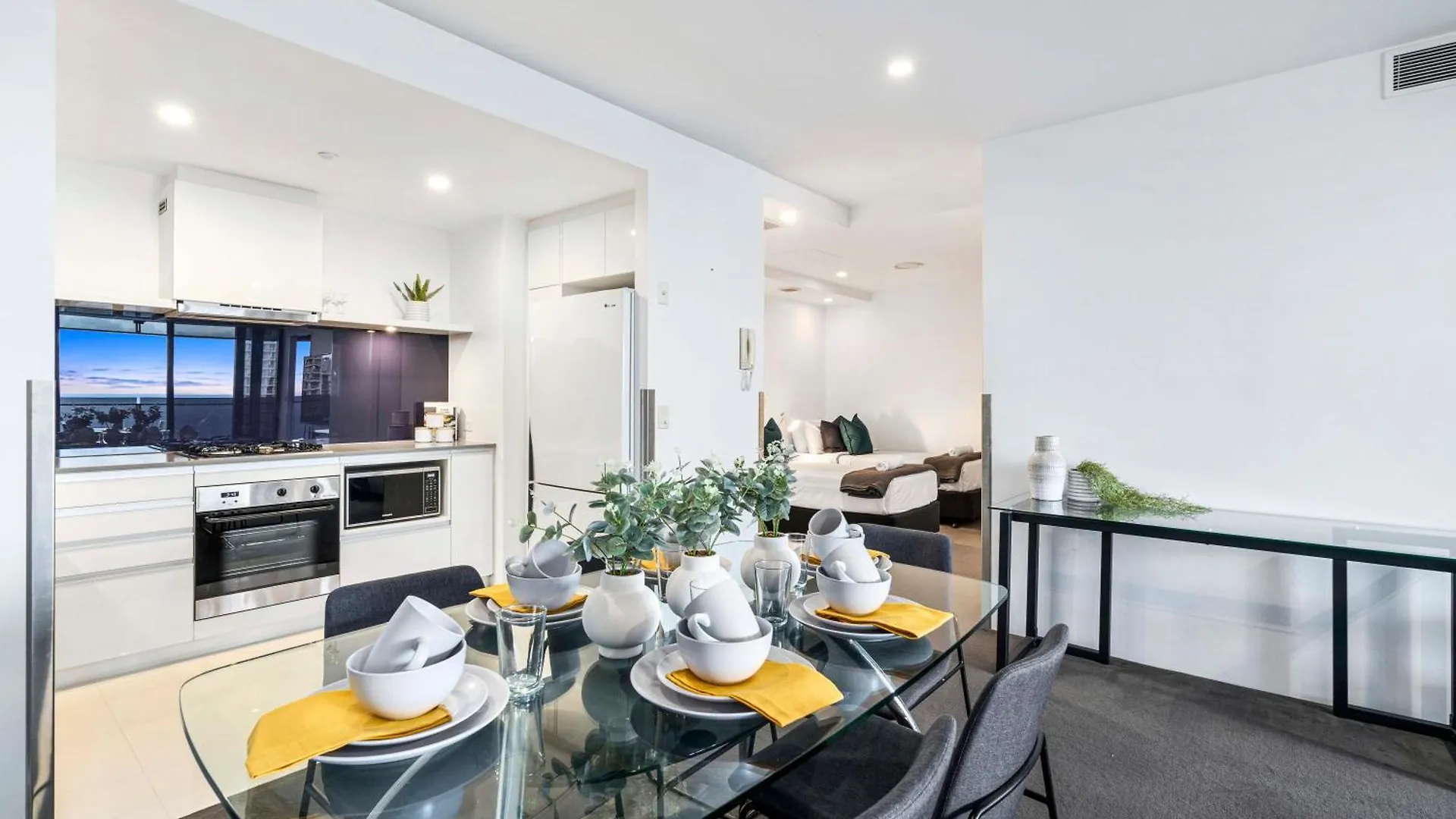 Ocean Views! - One Bedroom With - From Level 9 - Circle On Cavill - Self Contained & Privately Managed - Wow