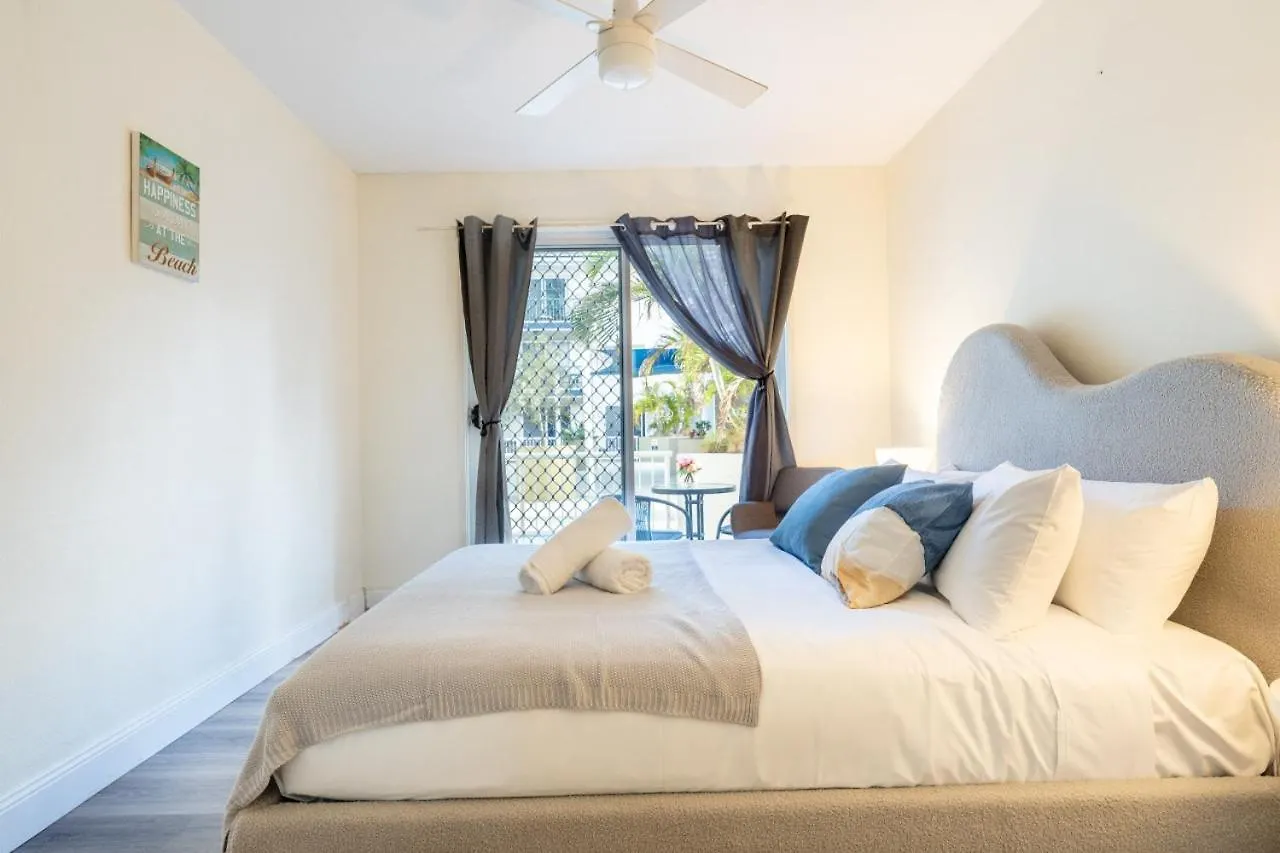 The Midtown - Modern Surfers 1bed Unit With Ev Charging Pool Netflix Apartment
