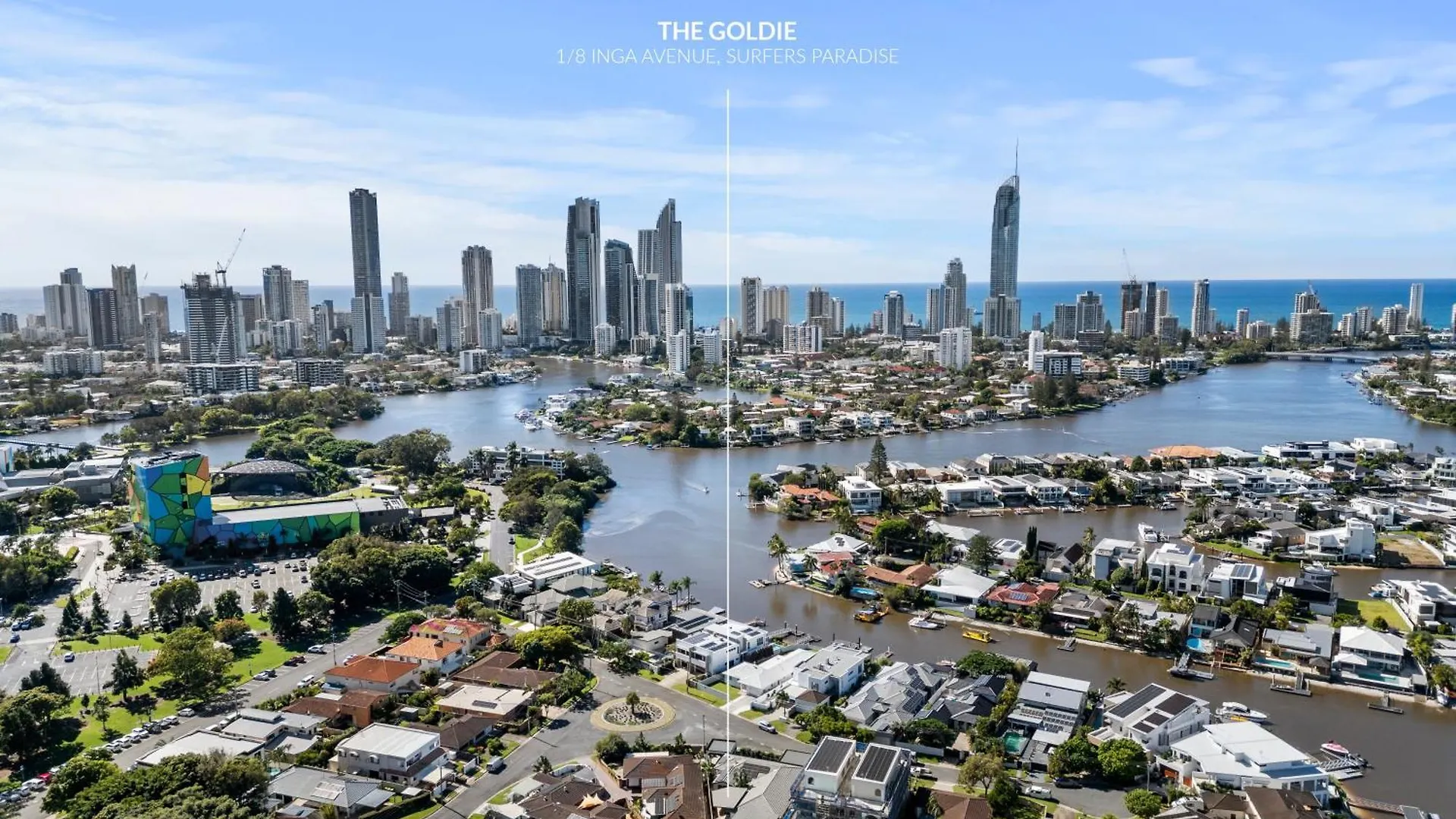 Lux Waterfront Villa With Magnesium Spa - The Goldie Villa Gold Coast