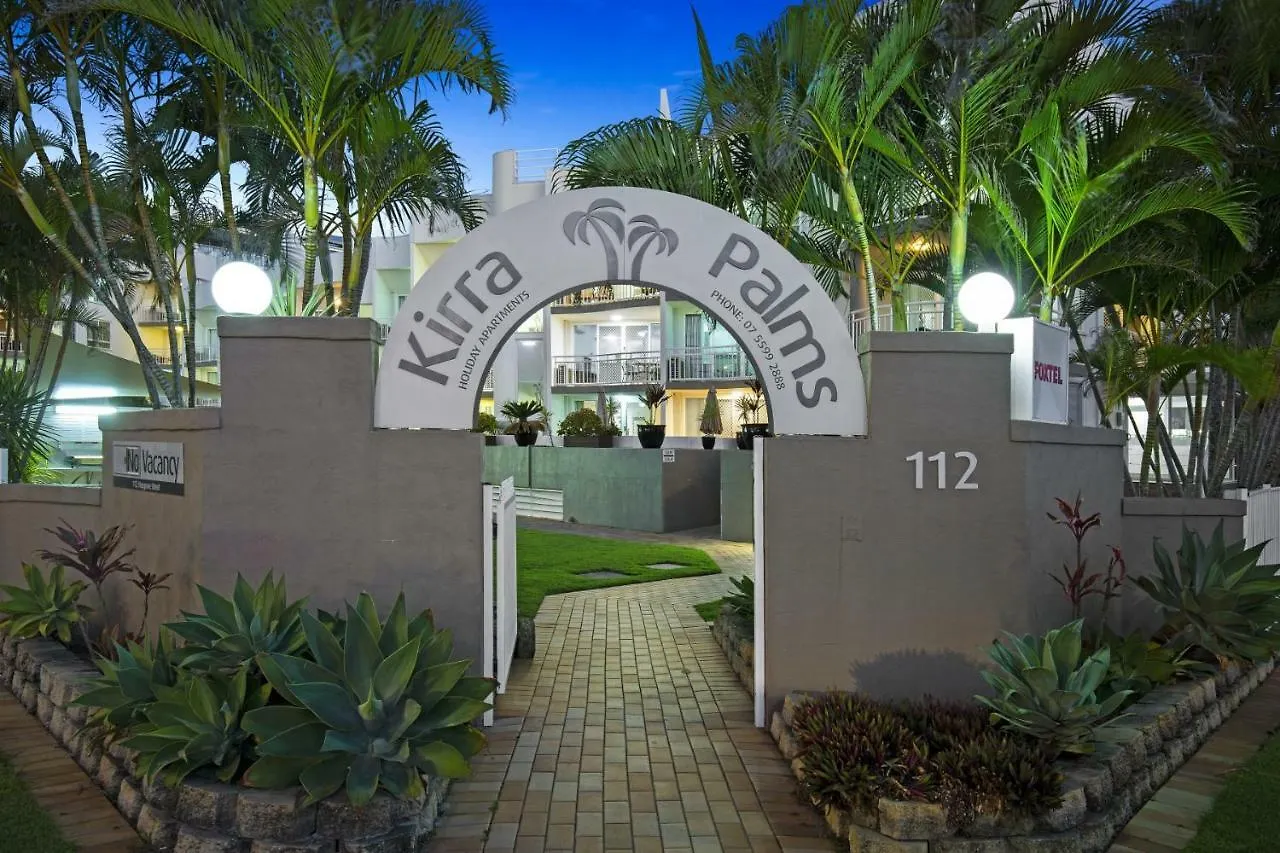 Lägenhetshotell Kirra Palms Guldkusten