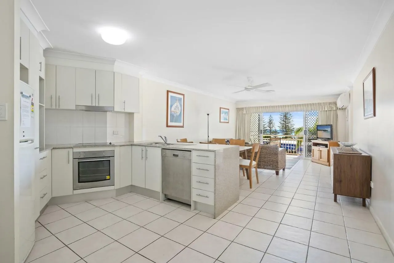 Lägenhetshotell Kirra Palms Guldkusten