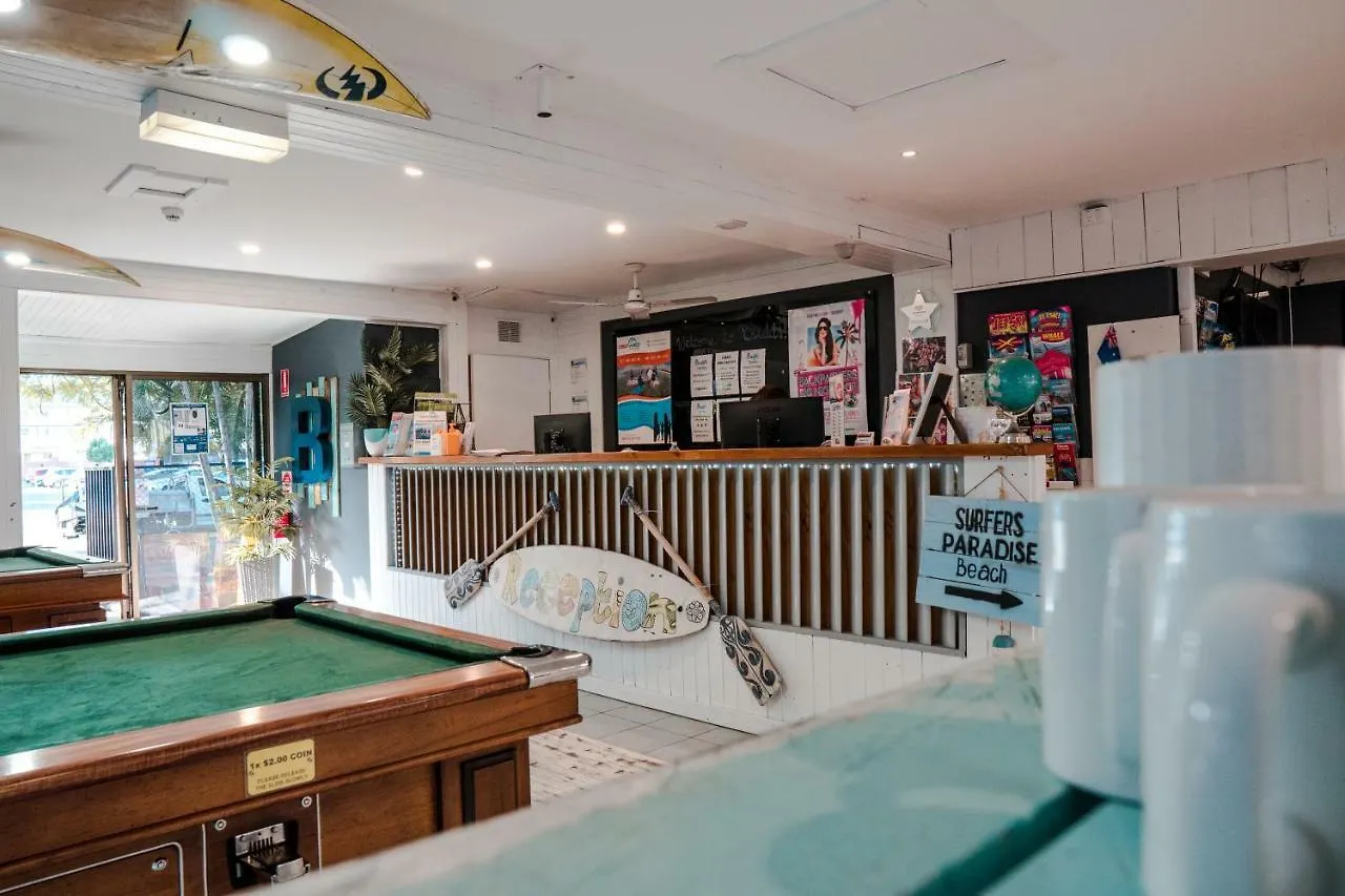 Vandrarhem Budds In Surfers Backpackers Guldkusten
