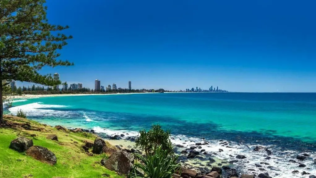 Beachy, Bright, And The Location On The Gc! Apartment Gold Coast