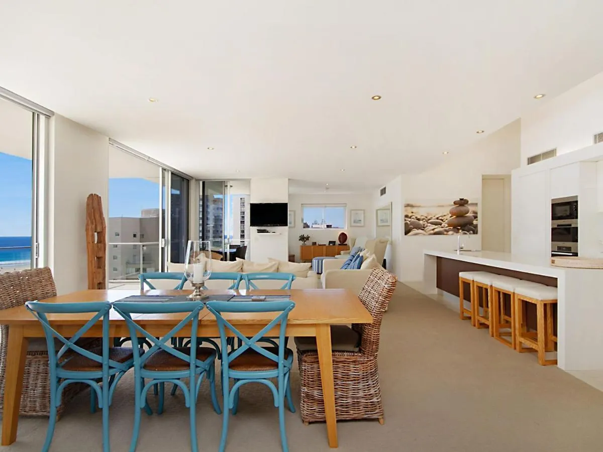 Eden Unit 1001 - Luxury 3 Bedroom Penthouse Close To The Beach In Rainbow Bay Coolangatta شقة *
