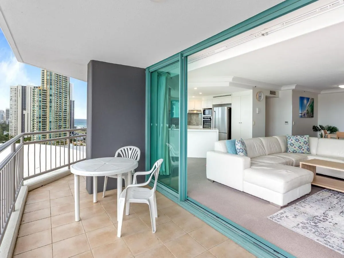 公寓 Crown Towers Superior 3 Bedroom - Coasthm 黄金海岸
