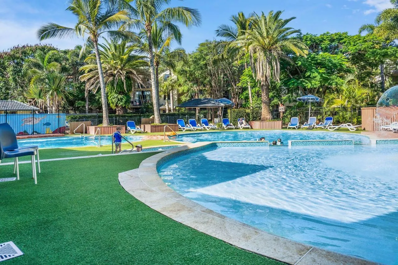 Lägenhet 2-bed Family Haven With Pools, Bbq & Playgrounds Guldkusten
