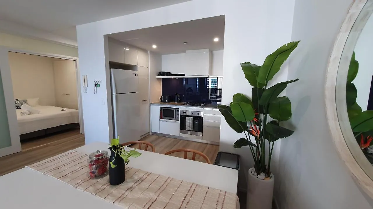 Lägenhet Oceanview Oasis 2br - 5mins To - Family Guldkusten