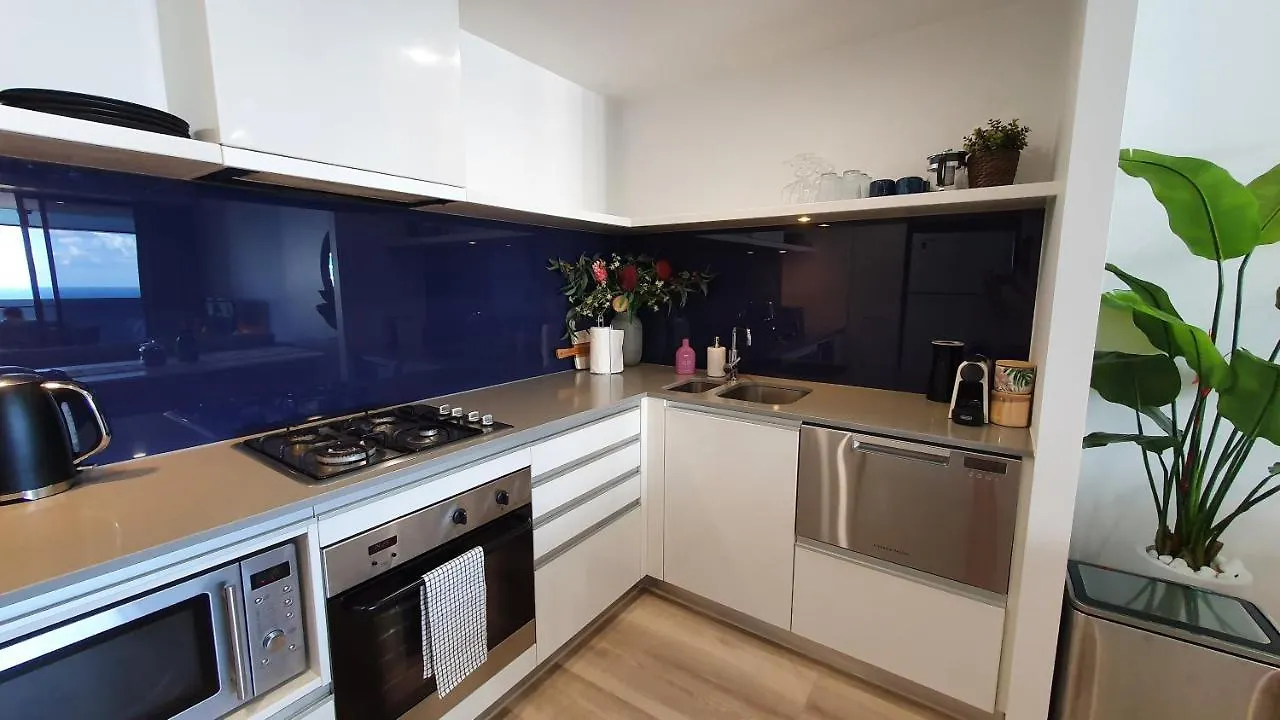 Lägenhet Oceanview Oasis 2br - 5mins To - Family Guldkusten