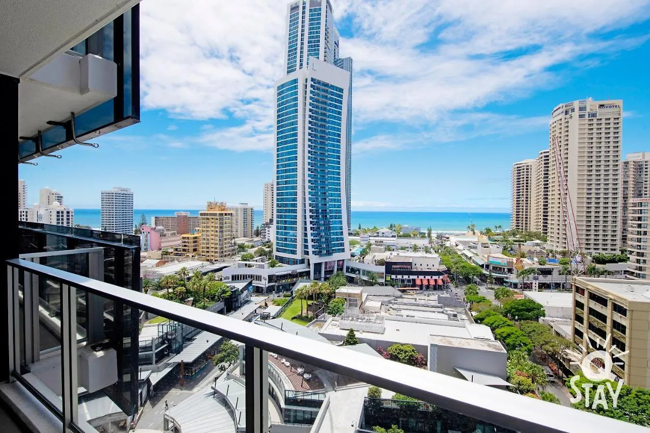 公寓 Circle On Cavill, 1 Bedroom Ocean Family Surfers Paradise *