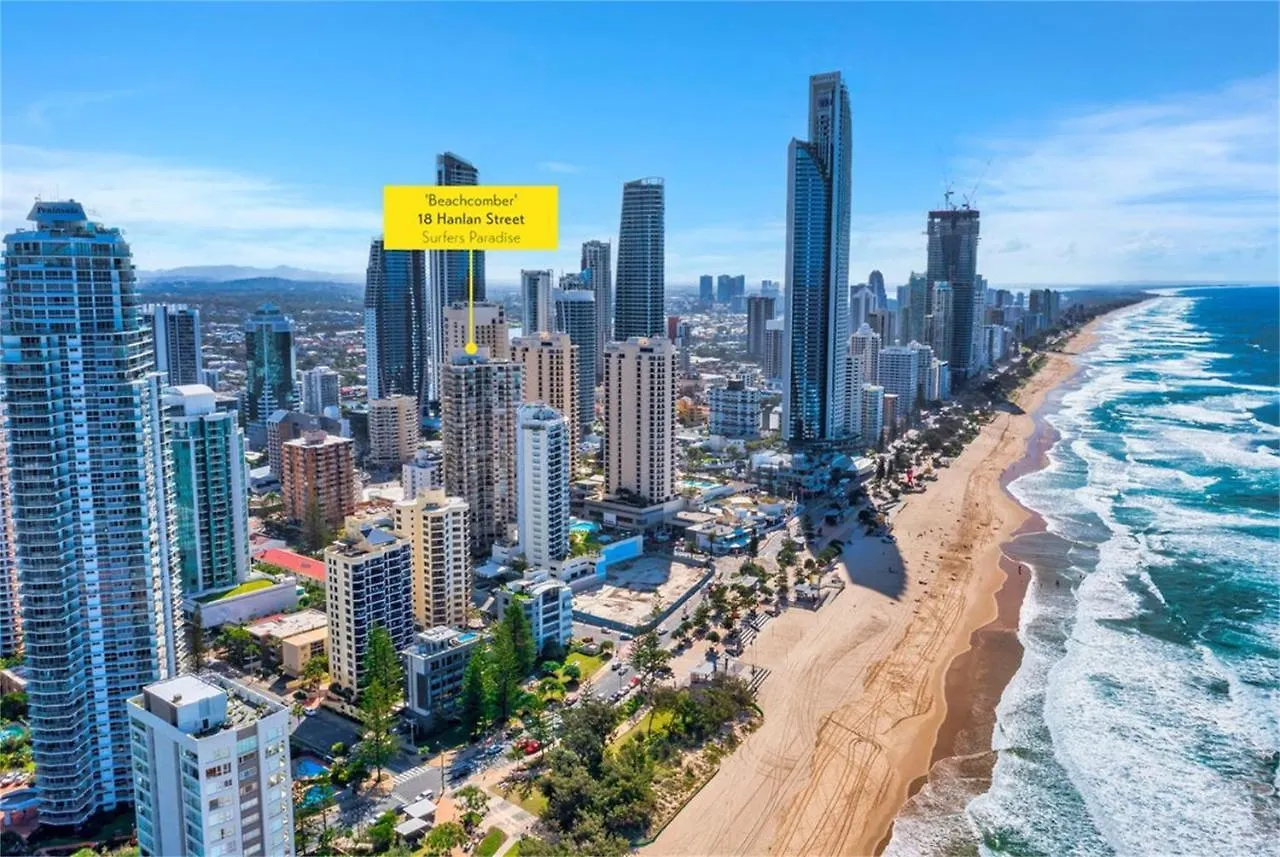 Beachside Modern In The Heart Of Surfers Paradise -free Parking דירה